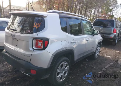 2016 Jeep Renegade Limited z USA, uszkodzony, nr VIN ZACCJBDT7GPD40423